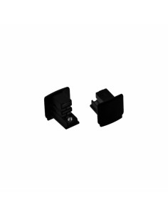 Beneito Faure 3625 tapa final negro para carril trifasico