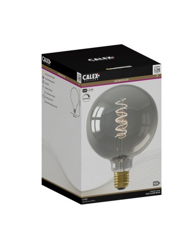 Calex 1001001100 globo led 125mm ahumado...