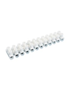 Regleta clema 4mm color blanco