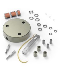 Calex 940042. Floron bronce para techo. 3 aperturas... 2
