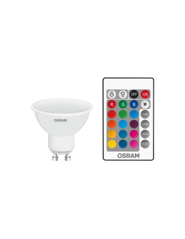 OSRAM LEDVANCE LED STAR+ RGBW REMOTE PAR16 25 120º 220V 4,5W