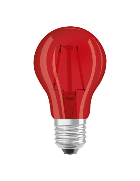 Osram-Ledvance led star classic a decor standard color rojo 220v 2,5w E27