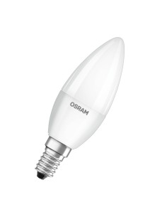 OSRAM LED VALUE CLASSIC B40 VELA MATE 220V 5W 2700K E14
