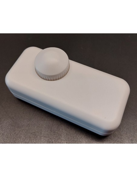 Electro dh 11.556/b regulador de luz de sobremesa blanco 220-240v 5-100w