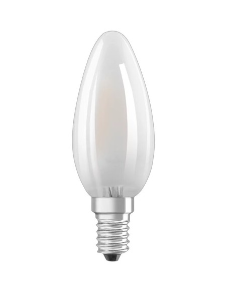Ledvance classic b40 performance class vela led mate 220v 4w 2700k E14