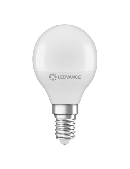 Ledvance classic P40 value class esféria mate 220v 4,9w 2700k E14