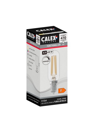 Calex 1101003700 tubular regulable 85mm 220v...