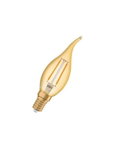 Osram-Ledvance vela pico vintage 1906 led classic ba 220v 2,5w 2400k E14