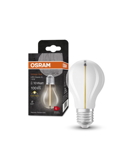 Osram vintage 1906 led classic a clara 220v 1,8w 2700k E27