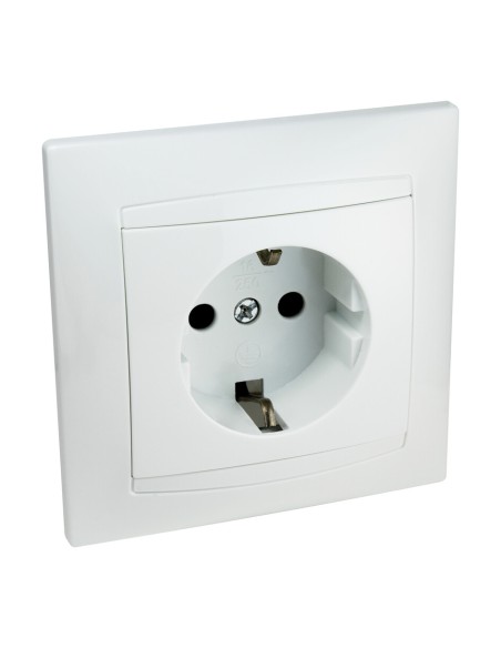 ELECTRO DH 36530 ENCHUFE EMPOTRAR CON TOMA DE TIERRA COLOR B