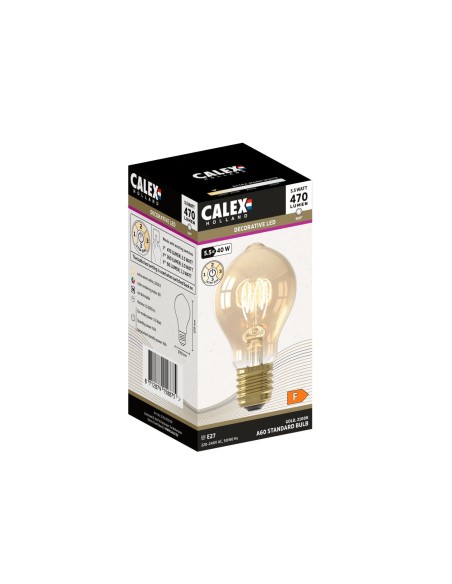 Calex 1001003200 standard led step dim espiral 220v 5,5w 2100k E27