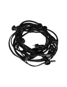 3415 Guirnalda exterior 20 portalámparras feria con cable