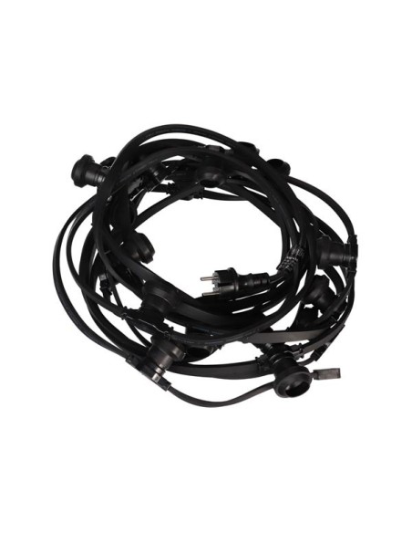 HQ POWER GUIRNALDA EXTERIOR (IP44) 20 CASQUILLOS 10 METROS