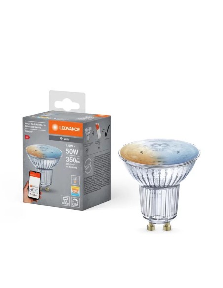 Ledvance spot par16 50 tunable white wifi regulable 220v 4,9w 2700-6500k GU10