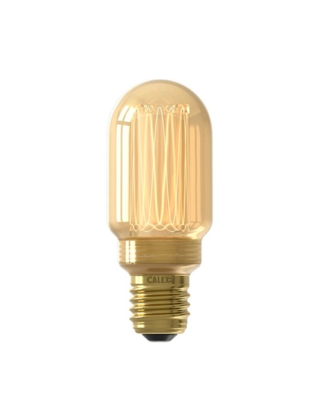 Calex 1201001200 tubular led vintage ambar regulable 220v 3,5w 1800k E27