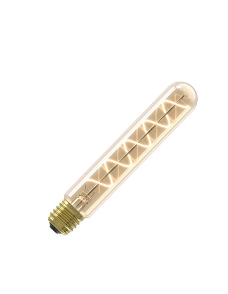 Calex 1001003000 tubular led regulable 185x32mm gold 230v 2,5w 2100k E27