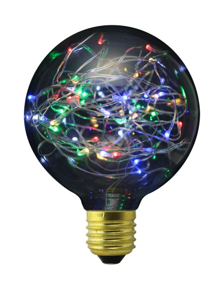 Electro dh 81.171/f/rgb/v modelo fantasia led globo 95mm 220v 1,4w rgb E27