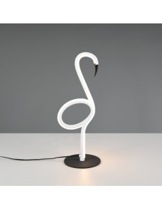 LAMPARA FLAMENCO LED COLOR ROSA 230V 1,8W