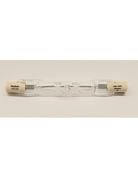 Radium halógena lineal 8cm 240v 150w R7s