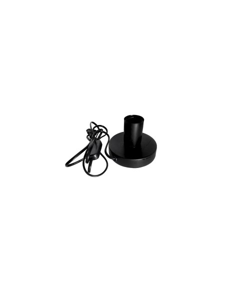 F-Bright 1200104-n lámpara de mesa base color negro E27