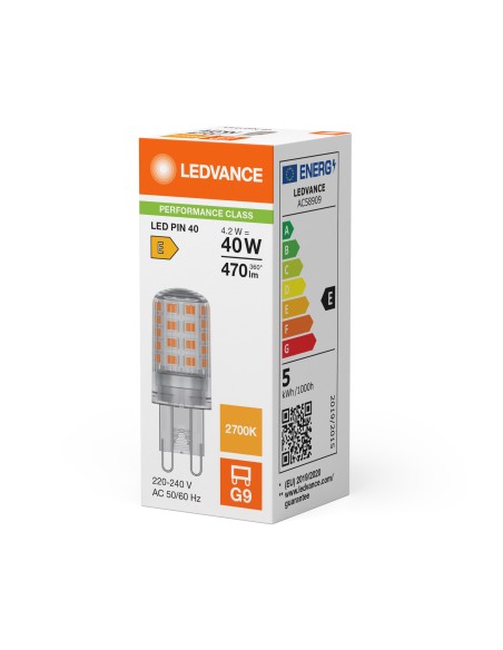 OSRAM PARATHOM DIM PIN40 4,4W 2700K G9