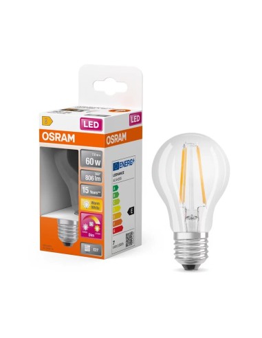 Osram led superstar classic a60 clara glow dim...
