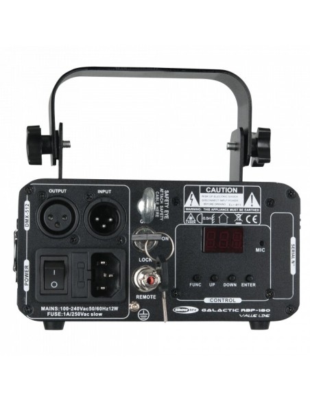 Showtec 51337 Galactic rbp-180 value line laser color rojo, azul y morado