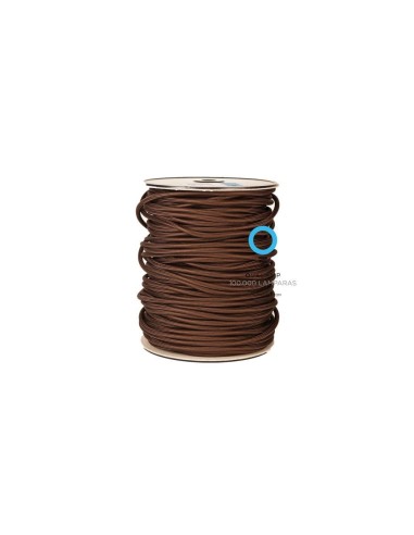 CABLE ELECTRICO 2 X 0,75 FORRADO DE TELA LISA DECORATIVA COL