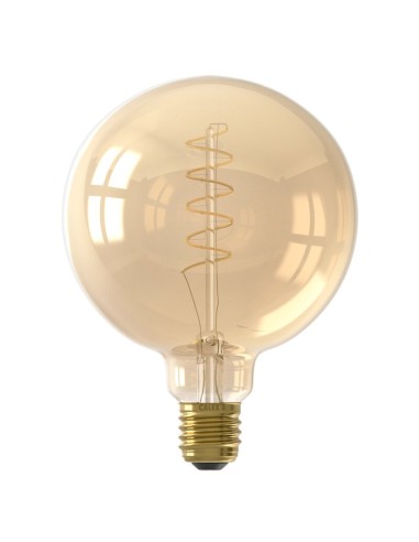 Calex 1001003500 globo 125mm led step dim espiral 220v 5,5w 2100k E27