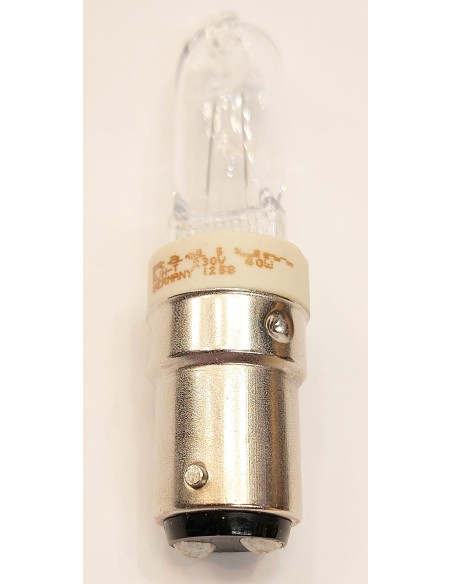 Radium halógena ceram clara 230v 40w Bay15d