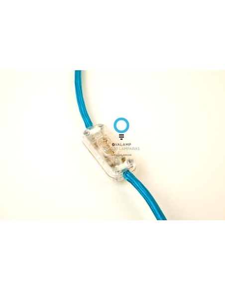 Interruptor de paso bipolar transparente 250V 2,5A