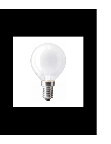 General Electric incandescente esferica mate 230v 60w E14