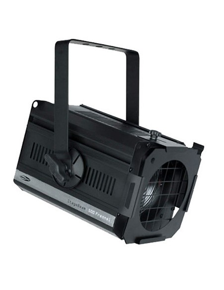 Showtec 30720 foco teatro fresnel 300/500w color negro