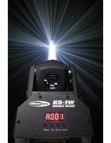 Showtec xs-1w cabeza movil, 1x10w 7000k