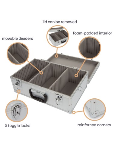 Perel maletin porta cd 60 Unidades