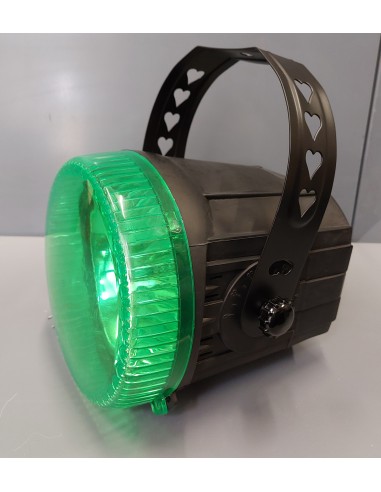 Flash 75w regulable color verde 220v