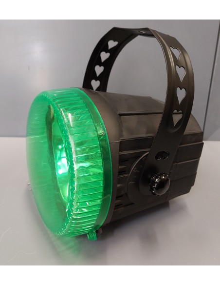 Flash 75w regulable color verde 220v