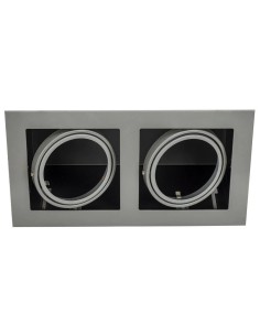 Ilumisa cardan qr111 titanio 2X100w 2