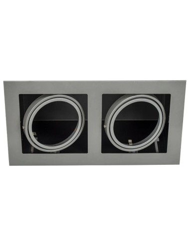 Ilumisa cardan qr111 titanio 2X100w