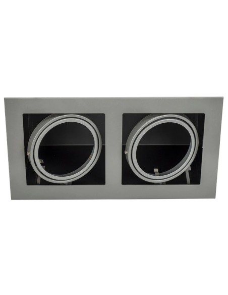 Ilumisa cardan qr111 titanio 2X100w