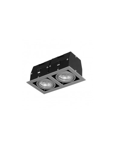 Ilumisa cardan 50 titanio 2X50w mr16