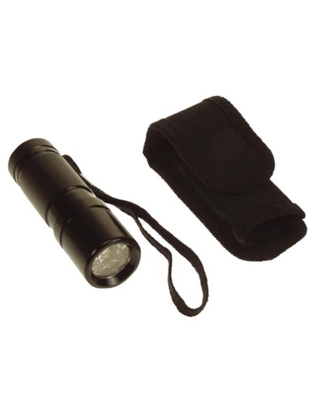 Velleman zl1022l linterna 9 led color negro