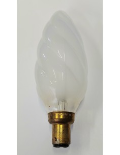 Thorn incandescente vela rizada gigante mate 230v 60w Bay15d