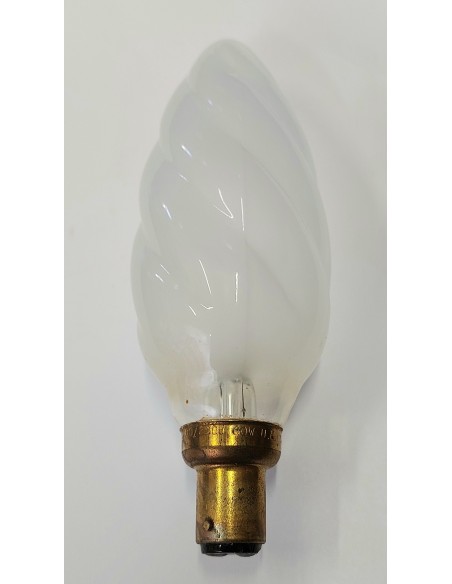 Thorn incandescente vela rizada gigante mate 230v 60w Bay15d