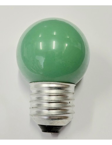 Tungsram incandescente esférica verde 220v 15w E27