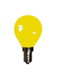 Orbitec 007259 incandescente esférica amarilla 230v 25w E14