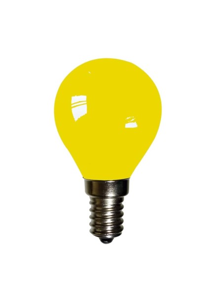 Orbitec 007259 incandescente esférica amarilla 230v 25w E14