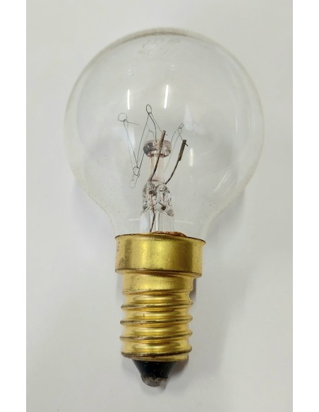 Trebol incandescente esférica clara 245v 25w E14