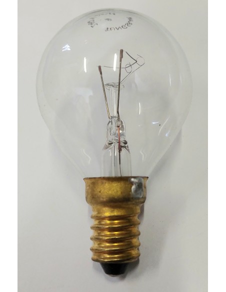 Tungsram incandescente esférica clara 240v 25w E14