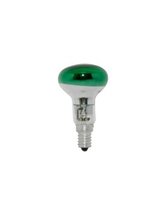 Sylvania incandescente r50  color verde 230v 40w E14
